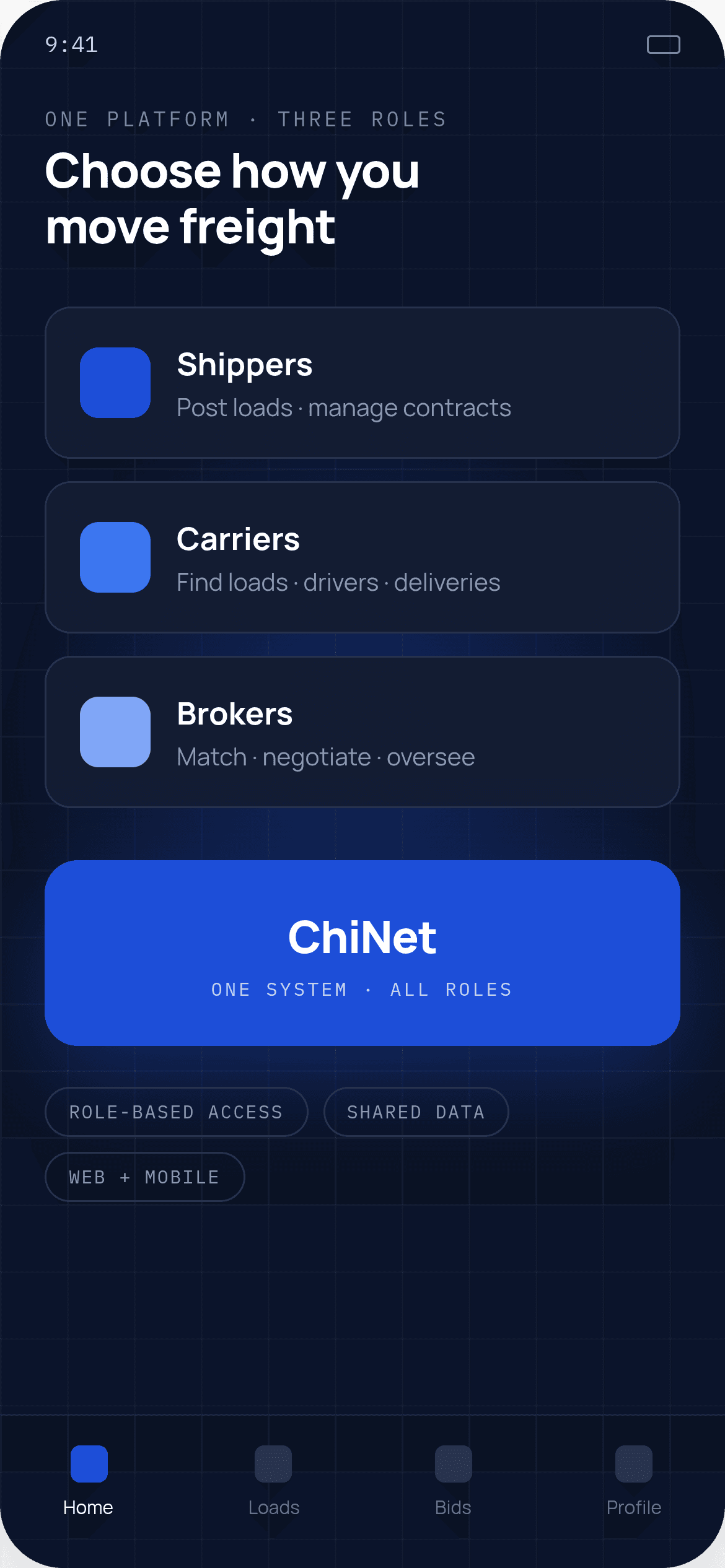 One Platform for All Logistics Roles
